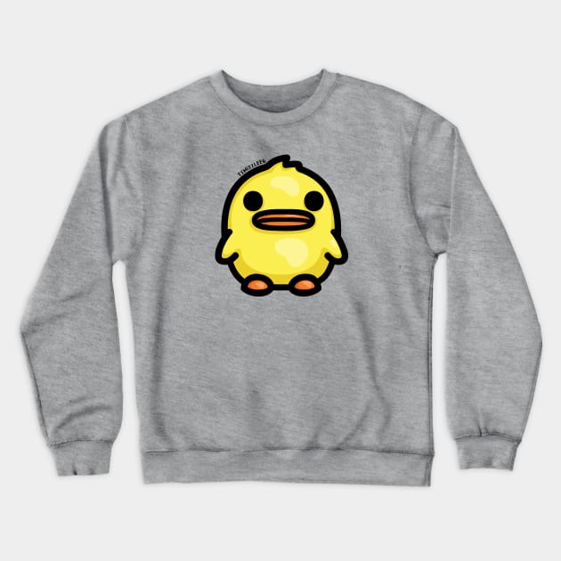 Chonky Duck Crewneck Sweatshirt by hoddynoddy